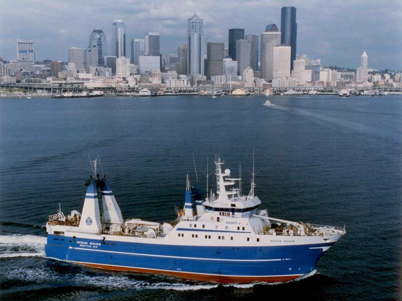 MV Ocean Rover in Seattle